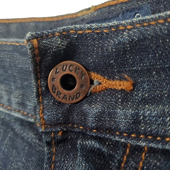 Lucky Brand Mens Size 40 x 30 Jeans Denim 221 Original Straight Stretch 5 Pocket - Picture 11 of 13